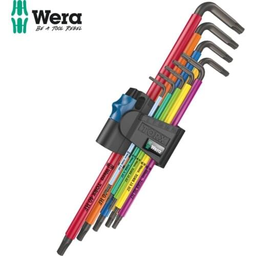 Germany imported wera villa hardware tools 967/9XL TORX socket wrench 9-piece metric system