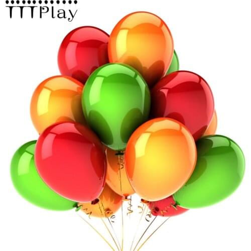 High Quality 10pcs/lot 12inch Light Purple Latex Balloon Air Ball Inflatable Wedding Birthday Party Decoration Balloons Supplies