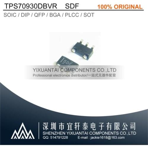 10pcs/lot 50pcs/lot 100pcs/lot Free shipping 100% original TPS70930DBVR TPS70930 70930 SDF SOT23-5