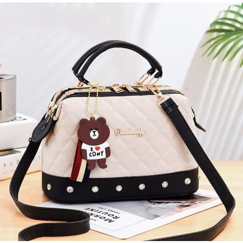 2020 Brand Women Leather Designer Handbags High Quality Shoulder Bags Ladies Handbags Fashion brand PU women bags Diamonds