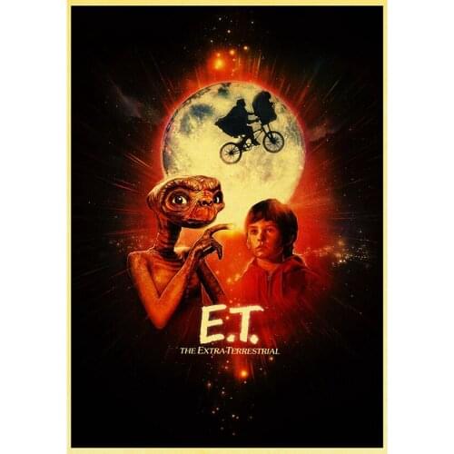 Diamond Embroidery Wall Decor Diamond Painting Full Square/round Crystal Mosaic Retro E.T poster Picture of Rhinestone FC166