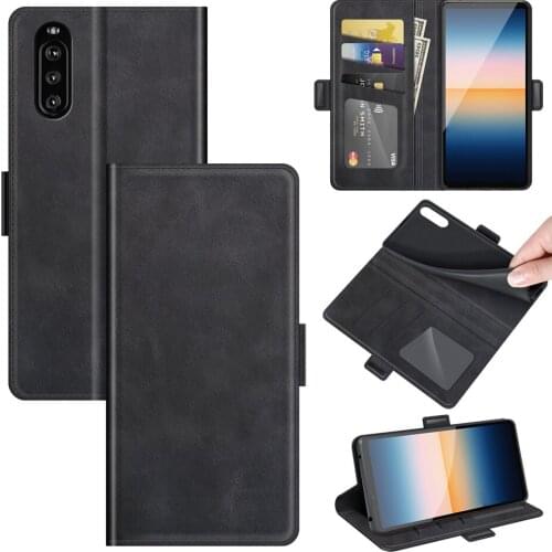 Case For Sony Xperia 10 III Leather Wallet Flip Cover Vintage Magnet Phone Case For Sony 10 III Coque