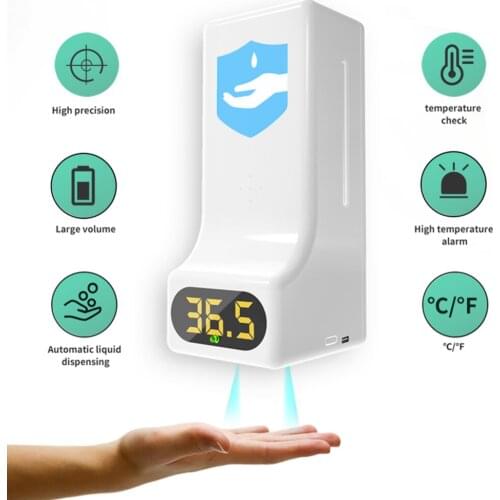 Drip Soap Dispenser With Hand Soap Dispenser K9 Automatic Hand Disinfection Machineand Disinfection Machine For Office