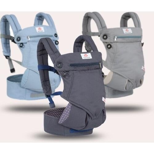 Ergonomic 360 Baby Carriers Backpacks 3-36 months Portable Baby Sling Wrap Cotton Infant Newborn Baby Carrying Belt for Mom Dad