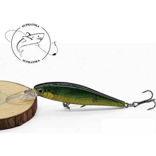 Artificial Minnow Floating Wobbler 10cm/9.5g Fishing Lure Hard Bait 3D Eyes Freshwater High Quality Plastic Fishing Bait