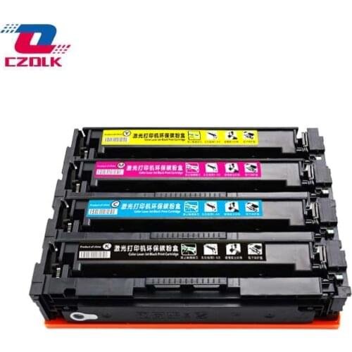 1Set(B Y C M) X New compatible 204a CF510A CF511A CF512A CF513A Toner Cartridge for HP M154 MFP M180 180n M181 181fw