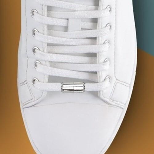 Shoelace Buckle Lock Metal No Tie Sneaker Kits Metal Lace Buckle Fashionable Shoelaces Accessories durable