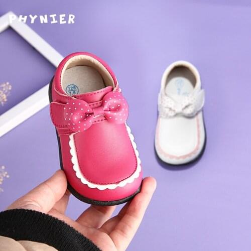 Feiner baby girl princess shoes Korean girls shoes 1-3-5 years old childrens shoes spring baby toddler shoes