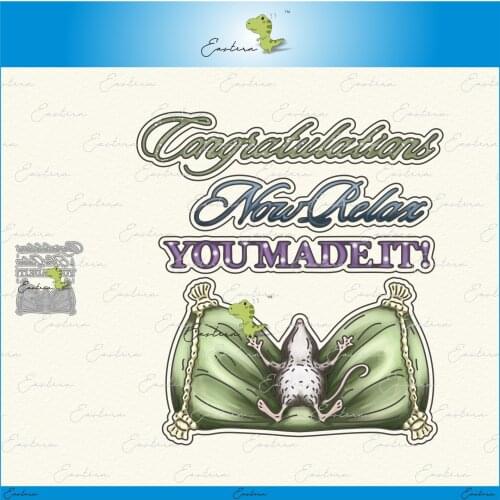 Fall asleep Cutting Dies new 2020 DIY dies Scrapbooking Paper Making Craft die Matching color paper dies Metal mould