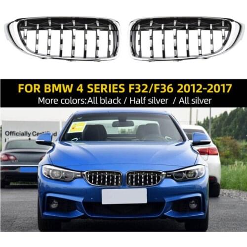 For BMW 4 Series F32/F36 2012-2017 High Quality ABS Mid-grid Modification, Starry Air Intake Grill Mid-grid Replacement