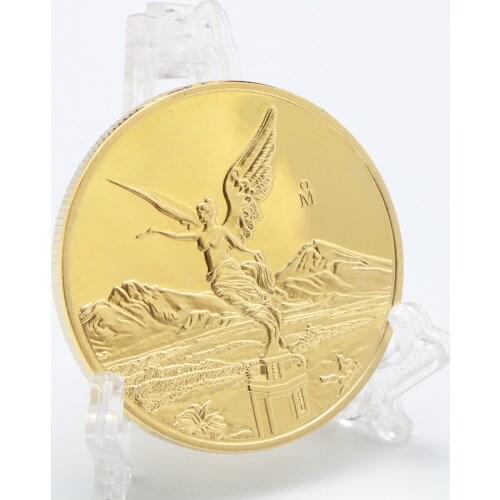 American Mexico Statue of Liberty Commemorative Coin Eagle Yang Gold Coin Medal Collection Home Decoration Challenge Coin