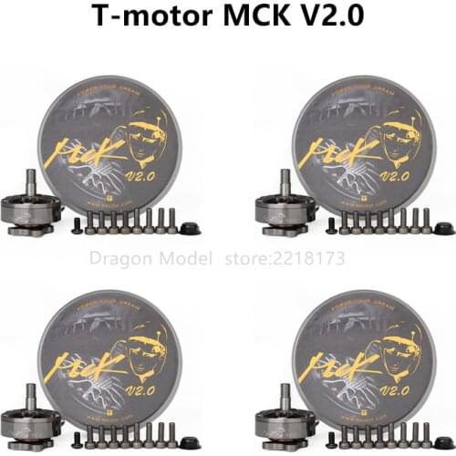T-Motor MCK V2.0 2207 2250KV 4S 6S Brushless FPV Motor for RC Drone FPV Racing Freestyle Long Range