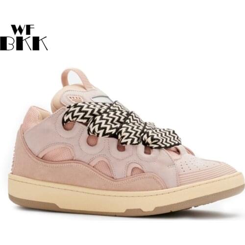 WFBKK 21ss LN-Womens Leather Curb Sneakers #wfmd489
