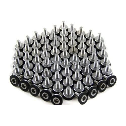 1000pcs/lot Bike Axle Allen Bolt Screw Capless Bicycle Crank Arm Crankset Bottom Bracket M8 Thread Suitable for shimano