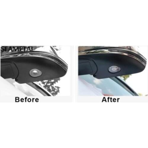 Car Rearview Mirror Laser Projector Logo Shadow Light Welcome Lamp For JEEP Cherokee KL 2014 2015 2016 2017