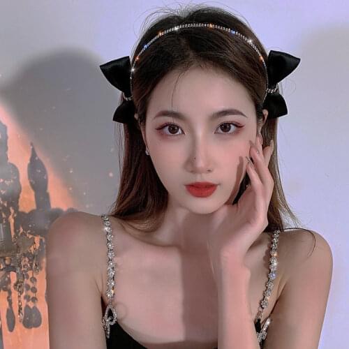 Shining Rhinestone Stars Hairbands for Women Thin Hair Hoop Korean Headbands Bezel for Hair Summer Fashion Hair Accessories