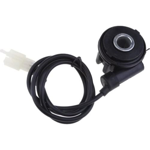 Motorcycle Scooter Digital Odometer Speedometer KPH Sensor Cable 3 Wires Black
