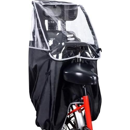 Bicycle Child Seat Rain Cover Bicycle Bike Cover Waterproof Cover Breathable Bicycle Rain Protection Shield Bike Accessories