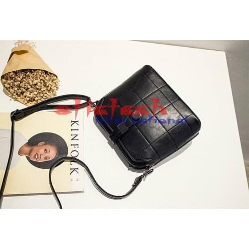 By dhl or ems 50pcs Hot sale Spring and Summer PU leather Women Bag Fashion Plaid single Shoulder Bag Small Crossbody Bag