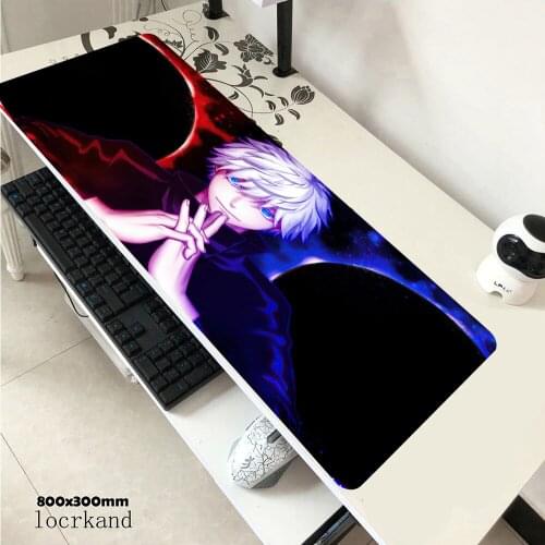 Jujutsu Kaisen Anime Computer Decoration Desk Mat Gamer Large Mousepad PC Laptop Gaming Room Accessories Kawaii XXL Carpet
