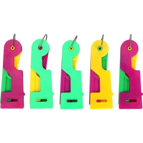 Use Tool Elderly Guide Needle Easy Device Automatic Needle Threader 5 Pcs/set Sewing Needlework Accessories Sewing Tool