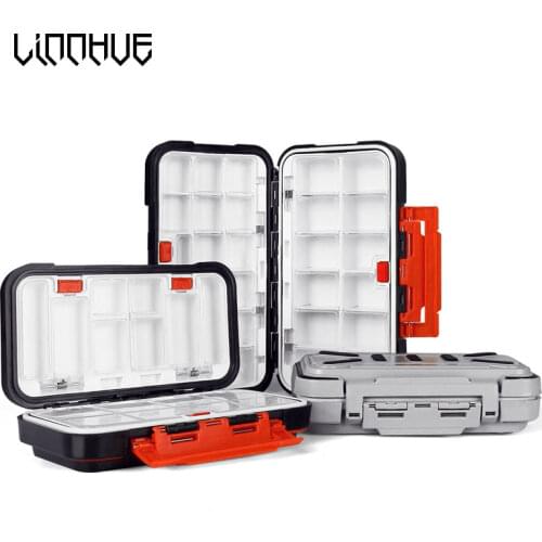 Multifunctional Fishing Box Waterproof ABS Storage Portable Fishing Tackle Accessories Hooks Organizer Tool Spinner Lure Boxes