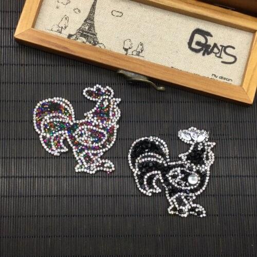 Cook beaded patches applique patches for clothing patch sewing patches for clothes parches para la ropa