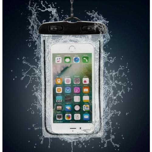 New 3.5 -6 inch Universal Waterproof Case Phone Dry Bag Swimming Underwater Mobile Phone Holder Cover for Outdoor Activities