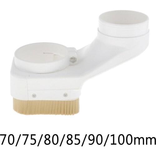 CNC Router Dust Shoe Nut 70/75/80/85/90/100mmCleaner Woodworking Tool CNC Dust Cover For Spindle Engraving Milling Machine Brush