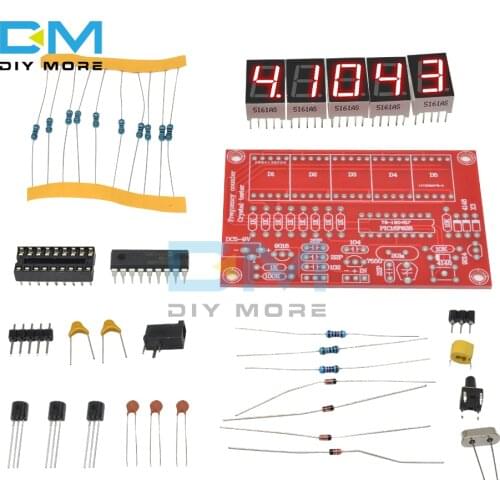 1Hz-50MHz Frequency Counter Meter Module Automatic Conversion DIY Frequency Meter Board Kit Crystal Measure