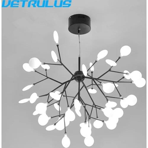 Led Chandelier Modern Gold Acrylic BranchTree Design Lustre Hanging Lamps for Living Room Gold Chandeliers Lighting Fixtures