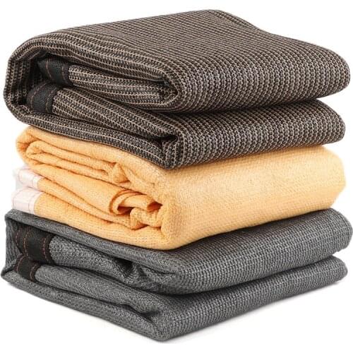 85% Shade Rate Beige Color Sunshade Net HDPE Anti-UV Outdoor Awning Garden Plant Shelter Balcony Fence Safety Privacy Netting