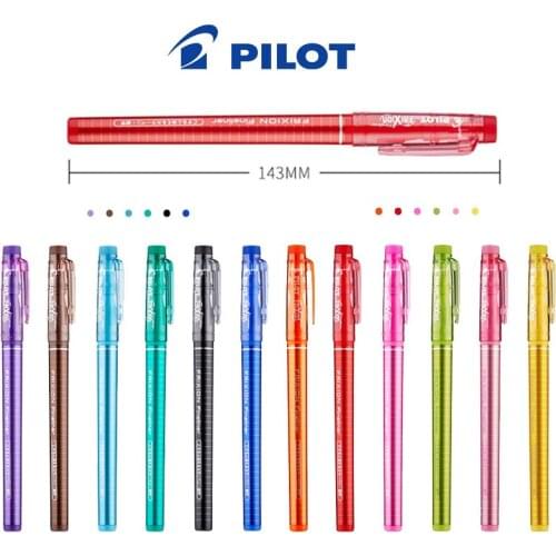 Japan PILOT DPK-SFFL Erasable Watercolor Pen Rubbing Color Hand Account Neutral Pen Drawing Hook Line Graffiti Colorful Pen