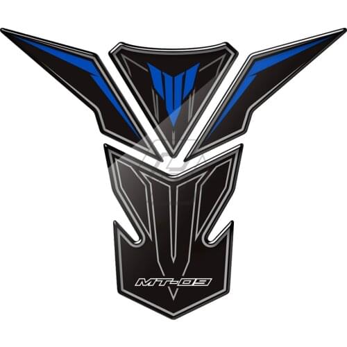 For Yamaha MT-09 MT09 2013 2014 2015 Motorbike Gas Tank Pad Protection Decal 3D Resin