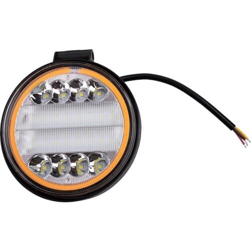 1pcs Car Universal 72W LED Work Light Off-Road Driving Fog Lamp Flood Spot Beam Bar