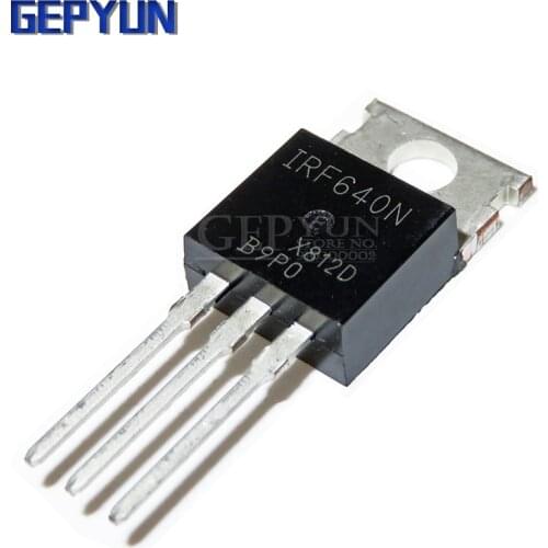 10PCS IRF640NPBF IRF640N TO-220 TO220 IRF640 MOSFET Gepyun