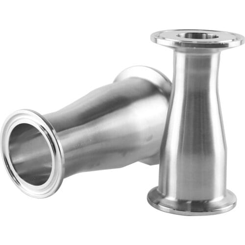 4"(102mm) OD119 x 1.5"(38mm) OD50.5 ,Tri Clamp Concentric Reducer, Sanitary Pipe Fitting SS304