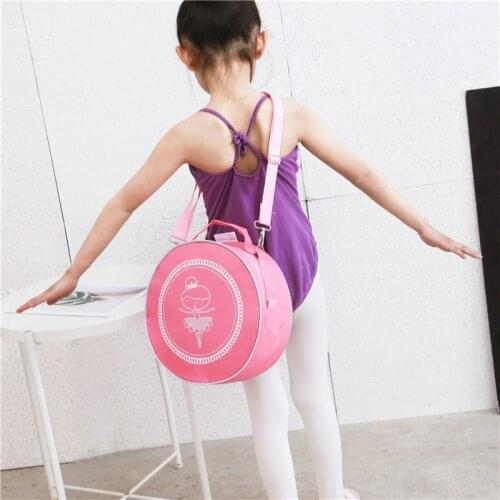 Ballet Bag Embrory Sequins Ballerina Children Dance Bag Kids Pink Crossbody Dancing Backpack Girls Ballet Dance Bags