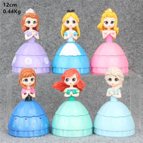Disney Princess LOL Toys Frozen Elsa Anna LOL Baby Dolls In Egg PVC Action Figures LOL Ball Toy For Girls Gift