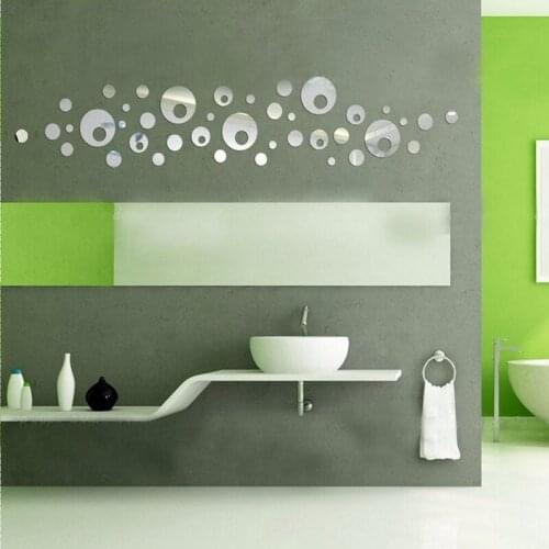 Hot promotion stickers kitchen limited time-limited modern mirror wall sticker home decoration acrylic 3d hot
