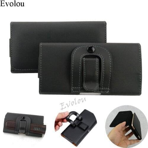 Leather Phone Bag For Doogee S40 PRO Magnetic Leather Case Cover For S40 Lite X90 N30 N20 N10 Waist Bag Belt Clip Capa