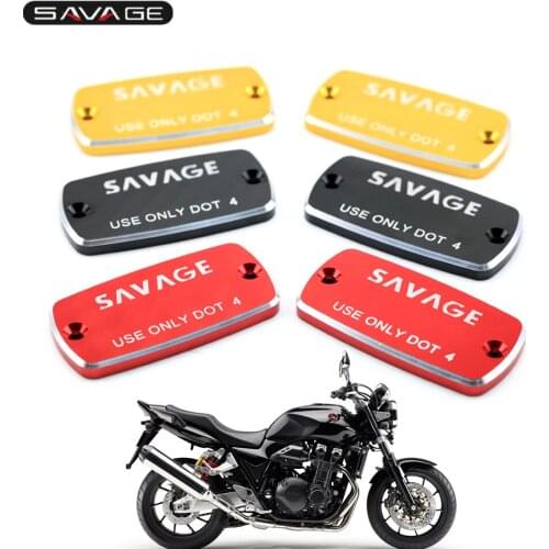 Motorcycle Front Brake Clutch Reservoir Cover For HONDA CB 1100 CB1000 CB1300 CBF1000/F CBR 100XX 1000F CTX ST 1300 1100 PC 800