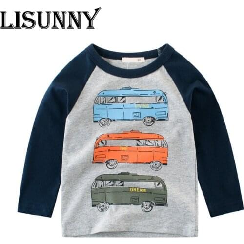 Футболки с длинным рукавом для мальчиков LISUNNY China At AliExpress