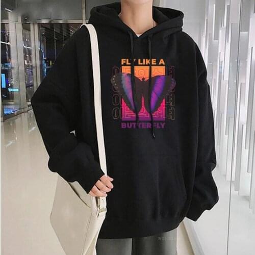 LOONA Kpop Album FLy Like A Butterfly Poster Hoodies Sweatshirt Women Men Long Sleeve Streetwear Korean Sweet Girl Cute Hoodies