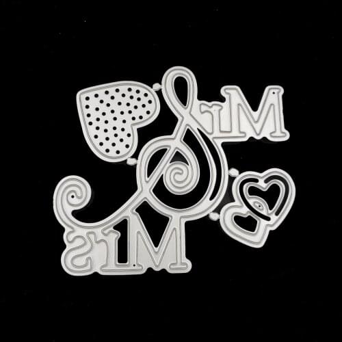 Metal MRS paper die cutting dies for Scrapbooking/DIY Easter wedding Halloween Easter card