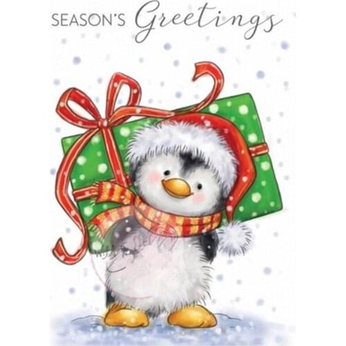 Cute Transparent Clear Silicone Stamps for DIY Scrapbooking Card Making diy photo album Decorative penguin