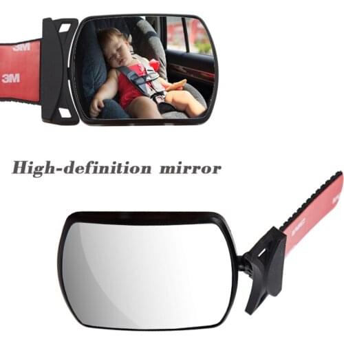 YASOKRO Mini Safety Car Back Seat Baby View Mirror Adjustable Baby Rear Convex Mirror Car Baby Kids Monitor Rearview Mirror