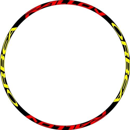 26"/27.5"/29" MTB Rim Wheel Stickers Decals For Mountain Bike Waterproof Replacemant 2 WHEELS