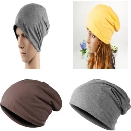 Newly Korean Women Men Unisex Candy Color Ski Crochet Slouch Hat Cap Cotton Head Set Autumn Winter Warm Cap Hip-Hop Beanies LL17