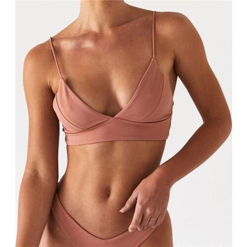 New Cute Women Brazilian Bikinis Set Two Piece Bikini Push Up Swimwear Swimsuit Monokini Bathing Suit